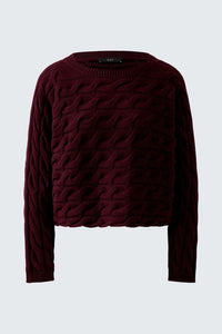 Oui Sirah Sweater in Bramble Berry