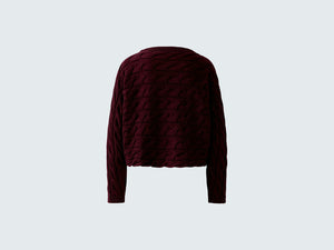 Oui Sirah Sweater in Bramble Berry