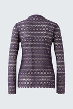 Load image into Gallery viewer, Oui Lace Top in Mysterioso
