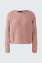 Load image into Gallery viewer, Oui Ribbon Yarn Sweater in Dusty Rose
