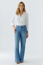 Load image into Gallery viewer, Oui Patch Pocket Jeans in Blue
