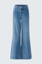 Load image into Gallery viewer, Oui Patch Pocket Jeans in Blue
