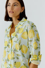 Load image into Gallery viewer, Oui Lemon Print Blouse in Light Green/Yellow

