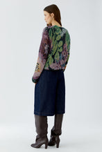 Load image into Gallery viewer, Oui Multi Print Sweater
