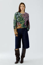 Load image into Gallery viewer, Oui Multi Print Sweater
