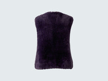 Load image into Gallery viewer, Oui Faux Fur Vest in Mysterioso
