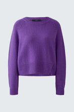 Load image into Gallery viewer, Oui Raglan Sleeve Sweater in Amaranth Purple
