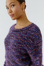 Load image into Gallery viewer, Oui Soft Yarn Sweater in Mysterioso
