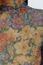 Load image into Gallery viewer, Oui Printed Mesh Top in Lilac Yellow

