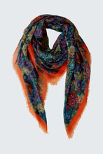 Load image into Gallery viewer, Oui Multiprint Scarf with Fringe
