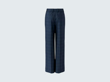 Load image into Gallery viewer, Oui Trousers in Dark Blue/Grey
