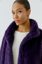 Load image into Gallery viewer, Oui Faux Fur Jacket in Mysterioso

