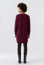 Load image into Gallery viewer, Oui Knit Dress in Bramble Berry
