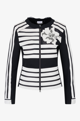 Sportalm Jacket with Suede Stripes