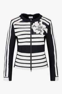 Sportalm Jacket with Suede Stripes