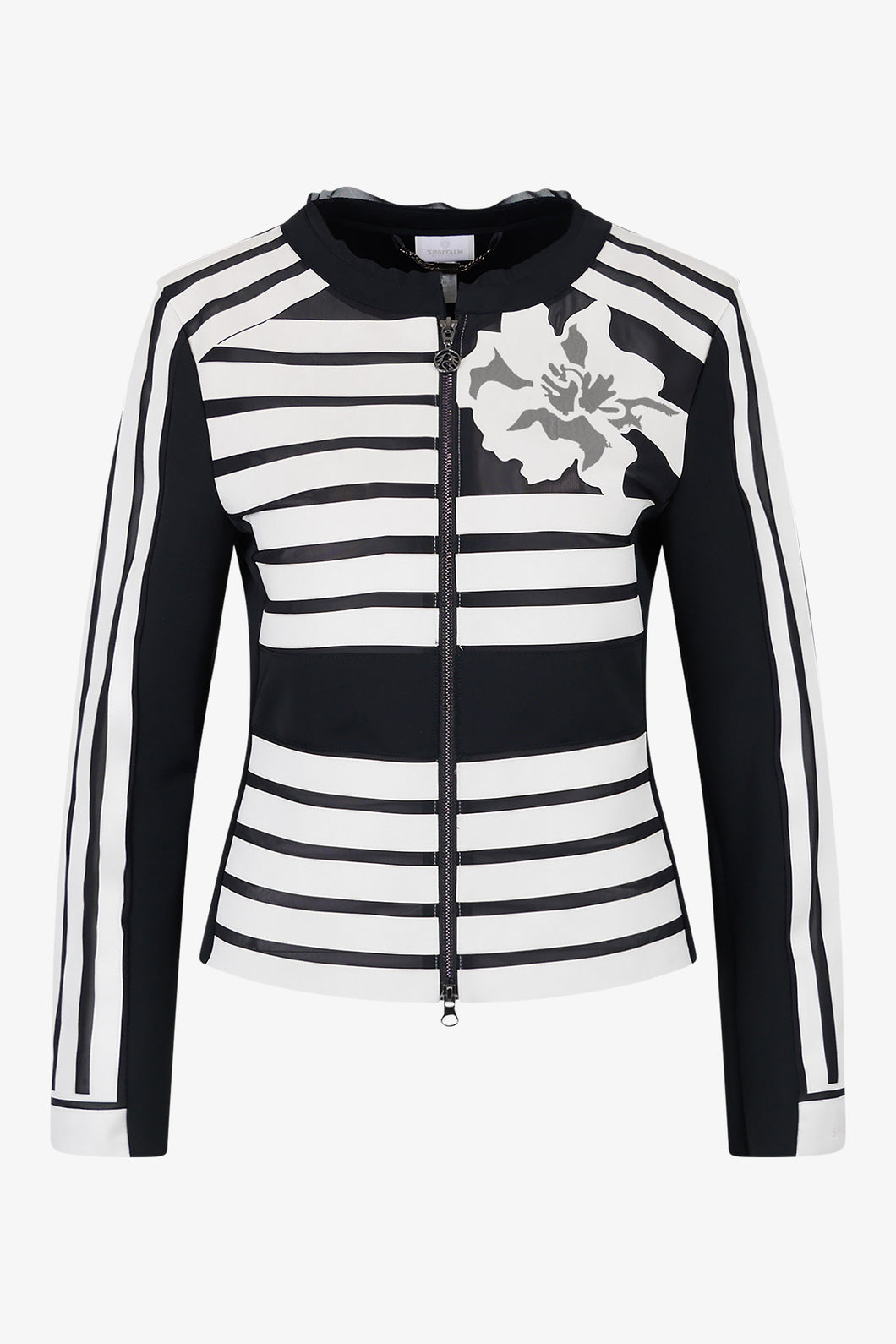 Sportalm Jacket with Suede Stripes