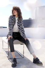 Load image into Gallery viewer, Monari Zebra Print Jacket
