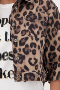 Monari Leopard Print Jacket