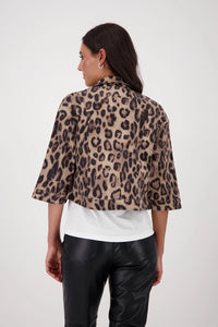 Monari Leopard Print Jacket