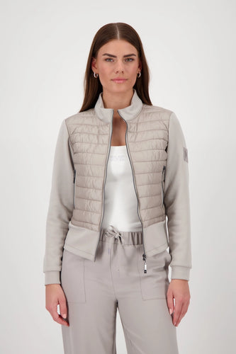 Monari Neoprene Jacket in Greige