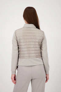 Monari Neoprene Jacket in Greige