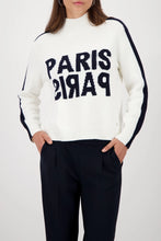 Load image into Gallery viewer, Monari Paris Sweater in White/Navy
