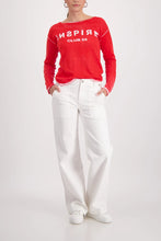 Load image into Gallery viewer, Monari Knit Top in Chilli Pepper
