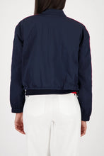 Load image into Gallery viewer, Monari Nylon Zip Jacket in Marine
