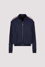 Load image into Gallery viewer, Monari Nylon Zip Jacket in Marine
