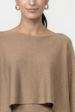 Load image into Gallery viewer, Monari Sweater Cape in Bronze
