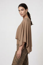 Load image into Gallery viewer, Monari Sweater Cape in Bronze

