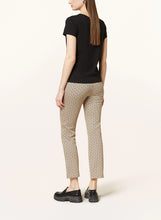 Load image into Gallery viewer, Seductive Cindy Oval Jacquard Pant in Beige Graphical
