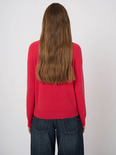 Load image into Gallery viewer, Repeat Cashmere Lightweight Sweater in Blossom
