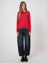 Load image into Gallery viewer, Repeat Cashmere Lightweight Sweater in Blossom
