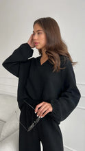Load image into Gallery viewer, Charli Selina Cotton Set in Black
