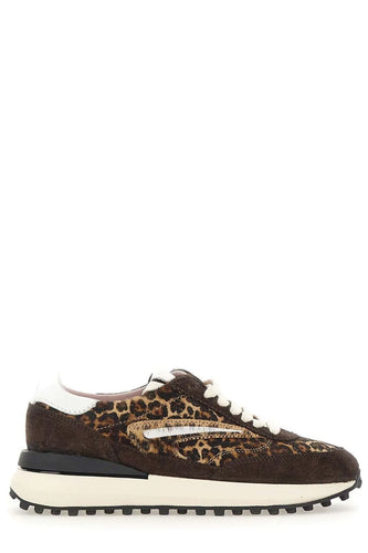D.A.T.E. Athleta Animalier Sneakers in Leopard