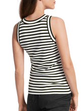 Load image into Gallery viewer, Marc Cain Striped Tank Top in Black &amp; White

