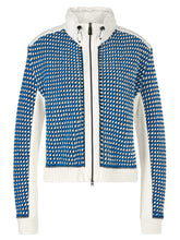 Load image into Gallery viewer, Marc Cain Zip Jacket in Cobalt/White Multi

