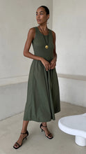 Load image into Gallery viewer, Charli Marnie Dress in Khaki
