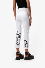 Load image into Gallery viewer, Sportalm White Jeans with Black Print
