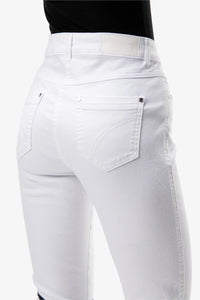 Sportalm White Jeans with Black Print