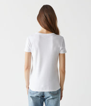 Load image into Gallery viewer, Michael Stars Lexy Tee in White
