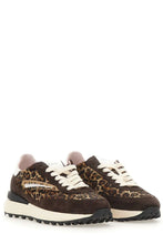 Load image into Gallery viewer, D.A.T.E. Athleta Animalier Sneakers in Leopard
