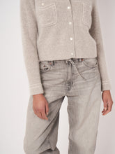 Load image into Gallery viewer, Repeat Wool &amp; Cashmere Cardigan in Hazel

