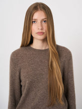 Load image into Gallery viewer, Repeat Cashmere Soft Brushed Sweater in Hazelnut
