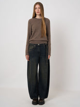 Load image into Gallery viewer, Repeat Cashmere Soft Brushed Sweater in Hazelnut
