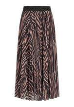 Load image into Gallery viewer, Marc Aurel Printed Pleated Skirt

