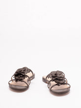 Load image into Gallery viewer, Twinset Leather Sandals in Coffee
