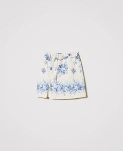 Twinset Floral Print Skirt