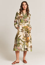 Load image into Gallery viewer, Princess Goes Hollywood Jungle Print Linen Dress
